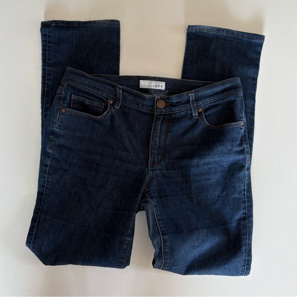 LOFT Denim - LOFT Women's Deep Indigo Straight Leg Jeans, size 29